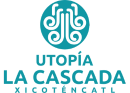 Logo Utopia La Cascada Xicohtencatl Footer